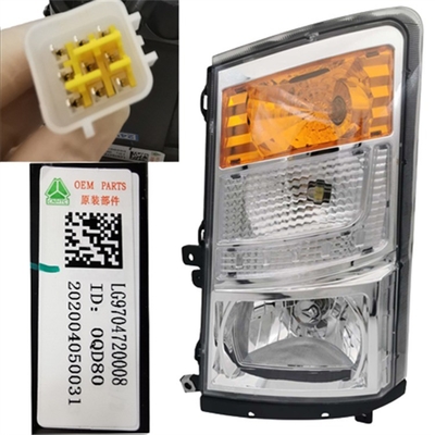 HOWO हल्के ट्रक के लिए 12V/24V संयुक्त हेडलाइट पैकेजिंग विवरण मानक या कस्टम