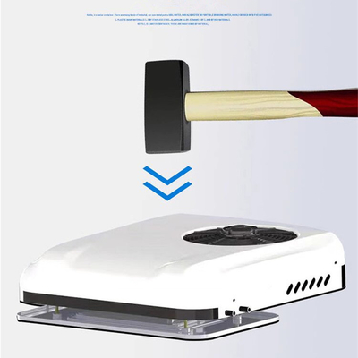 विद्युत हीटिंग और शीतलन 12v 24v कार वाहन ट्रक वैन केबिन छत RV ट्रैक्टर एसी