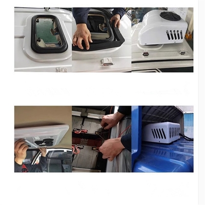 विद्युत हीटिंग और शीतलन 12v 24v कार वाहन ट्रक वैन केबिन छत RV ट्रैक्टर एसी