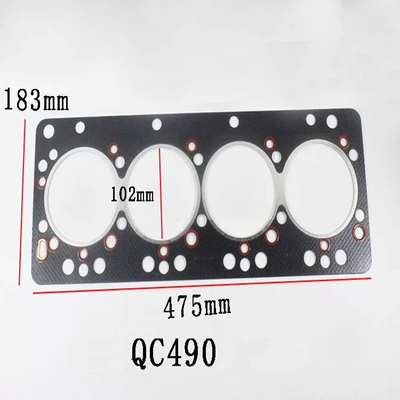 इंजन प्रकार डीजल इंजन ट्रक पार्ट्स सिलेंडर गैसकेट के लिए QC490 OEM NO 2409001801504