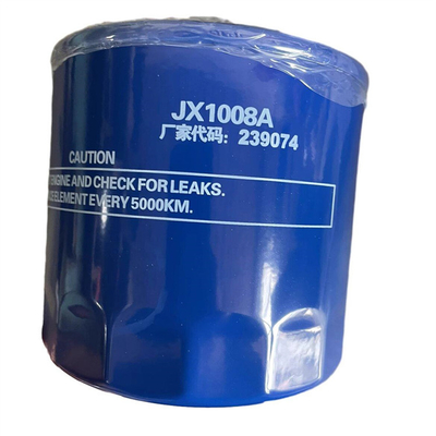 1991-2006 वर्ष JX1008A हल्के ट्रकों और कृषि निर्माण मशीनरी के लिए तेल फिल्टर