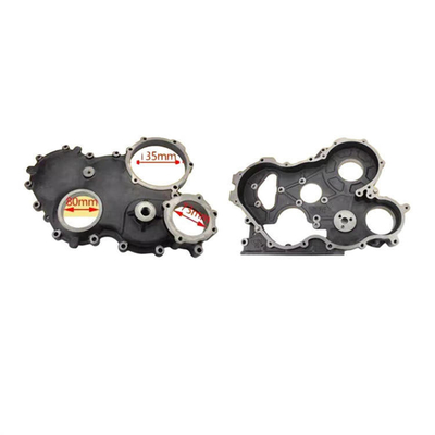 ट्रक पार्ट्स टाइमिंग गियर चैंबर के लिए QC480 स्टील सामग्री OEM NO 2408001200500