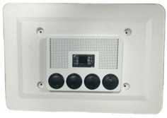 निर्माण मशीनरी इलेक्ट्रिक एयर कंडीशनिंग 24V ओवरहेड मोटर और 2600W पावर के साथ