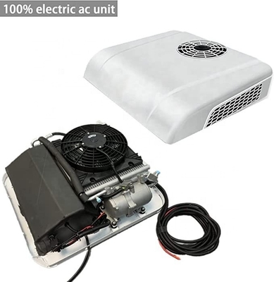 निर्माण मशीनरी इलेक्ट्रिक एयर कंडीशनिंग 24V ओवरहेड मोटर और 2600W पावर के साथ